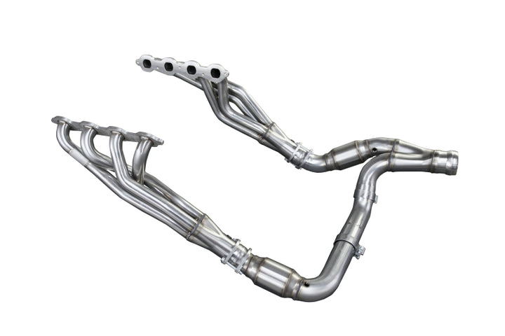 Kooks 19-22 Chevrolet Silverado 1500 6.2L 1-7/8 x 3 Header & Catted Y-Pipe Kit - Bull Strap