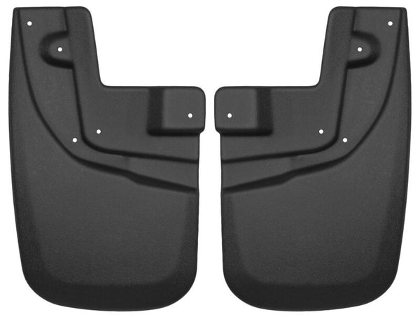 Husky Liners 05-12 Toyota Tacoma Regular/Double Cab/Crew Max Custom-Molded Front Mud Guards - Bull Strap