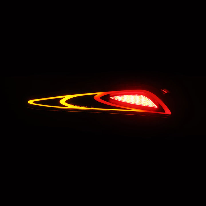 AlphaRex 20-24 Toyota Supra LUXX-Series FT-1 Style LED Tail Lights Alpha-Black - Bull Strap