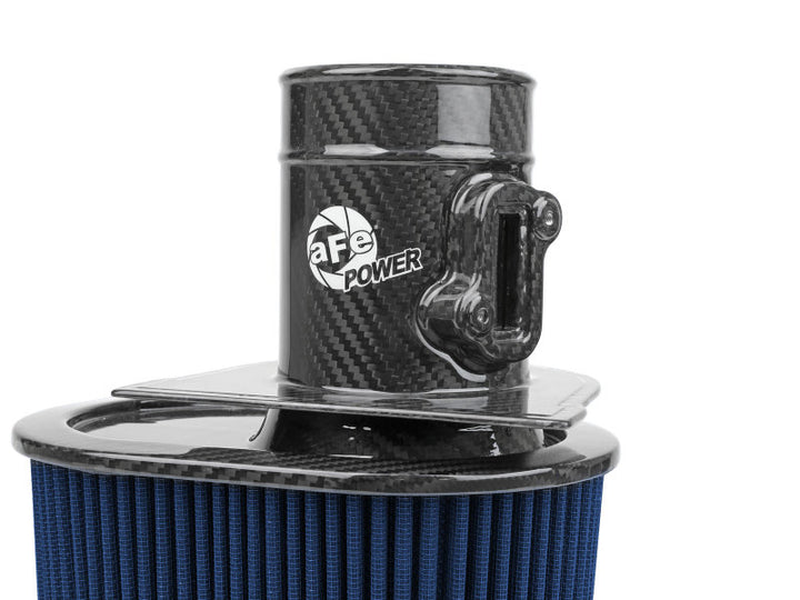 aFe 15-21 Lamborghini Huracan V10-5.2L Track Series Intake System w/ Pro 5R Filter - Bull Strap