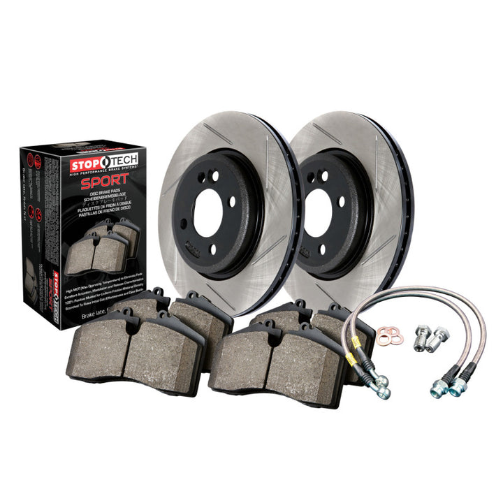 Sport Axle Pack, Slotted, Front - Bull Strap