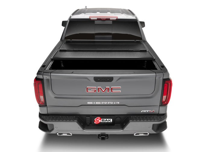 BAK 19-20 Chevy Silverado 5ft 8in Bed (New Body Style) BAKFlip F1 - Bull Strap