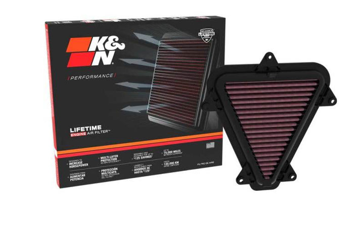K&N 2023 Honda CB750 Hornet / XL750 Transalp Replacement Air Filter - Bull Strap
