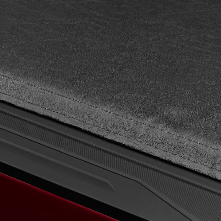 Tonno Pro 14-19 Chevy Silverado 1500 5.8ft Fleetside Lo-Roll Tonneau Cover - Bull Strap
