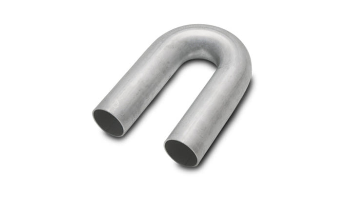 Vibrant 180 Degree Mandrel Bend 2in OD x 6in CLR 304 Stainless Steel Tubing - Bull Strap