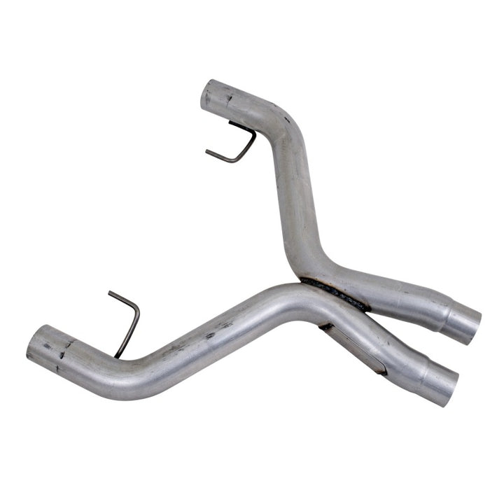 BBK 05-10 Mustang 4.6 GT High Flow X Pipe With Catalytic Converters - 2-3/4 - Bull Strap