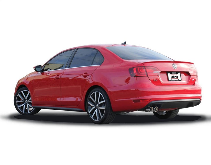Borla 12 Volkswagen Jetta GLI Sedan 2.0L 4cyl SS Catback Exhaust - Bull Strap