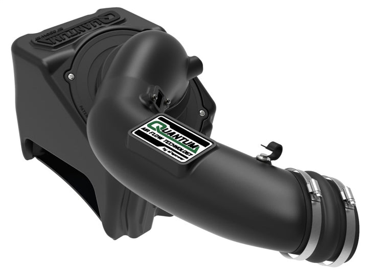 aFe Quantum Pro 5R Cold Air Intake System 17-18 Ford Powerstroke V8-6.7L - Oiled - Bull Strap