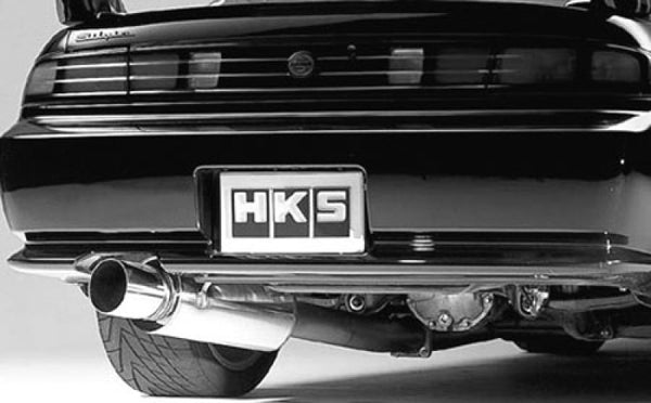 HKS 93-98 Nissan Silvia S14 SR20DET Hi-Power Exhaust - Bull Strap