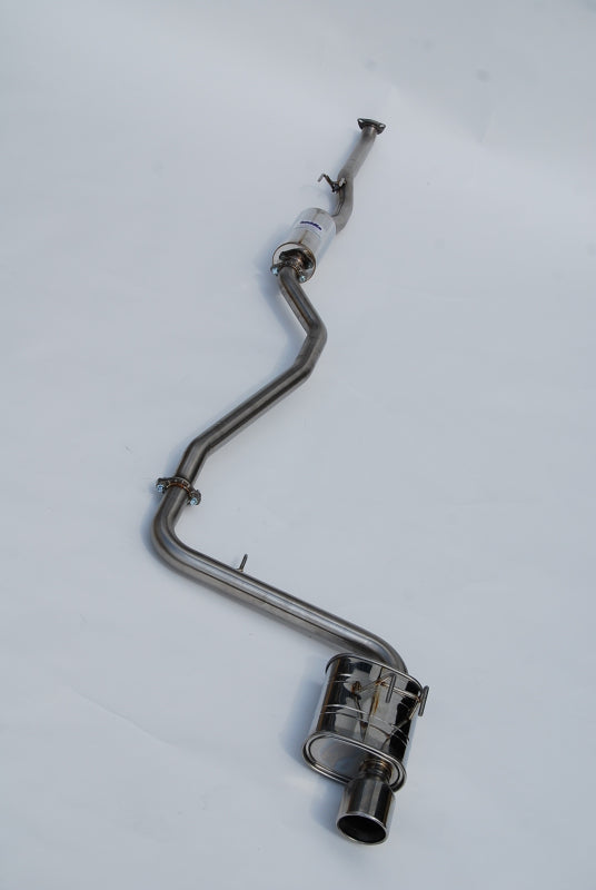 Invidia 2022+ Honda Civic Sport (2.0N/A) 60mm Q300 Cat Back Exhaust - Rolled SS Tips - Bull Strap
