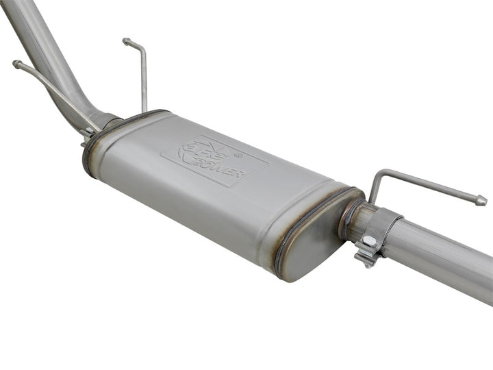 aFe MACH Force-Xp 2-1/2in 304 SS Cat-Back Exhaust w/ Polished Tips 2016+ Toyota Tacoma 2.7L/3.5L - Bull Strap