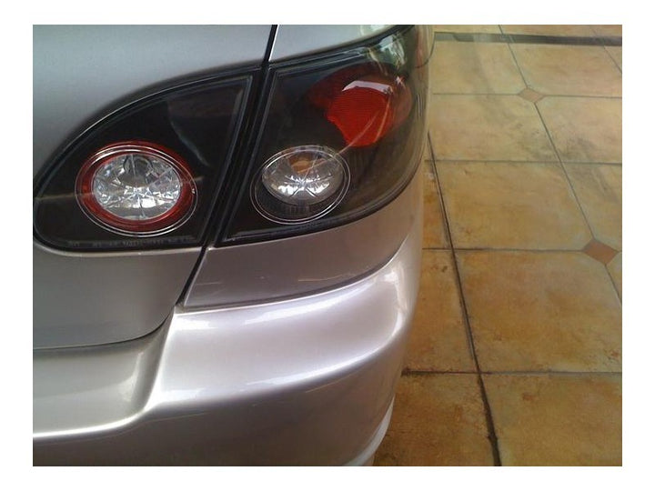 Spyder Toyota Corolla 03-08 Euro Style Tail Lights Black ALT-YD-TC03-BK - Bull Strap