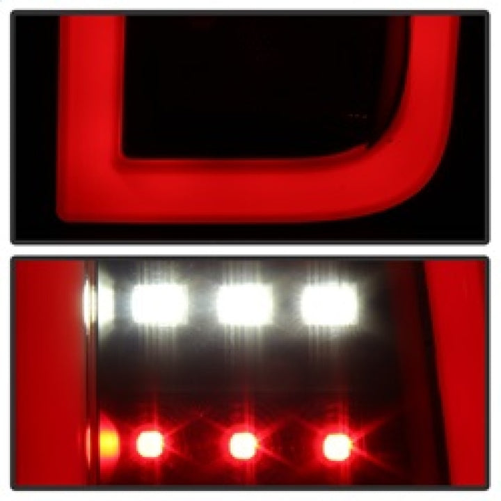 Spyder Chevy Tahoe / Suburban 15-17 LED Tail Lights - Black Smoke (ALT-YD-CTA15-LED-BSM) - Bull Strap