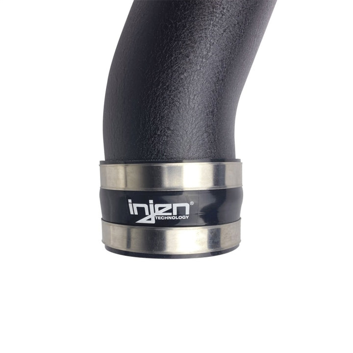 Injen 16-20 Dodge Durango / Jeep Grand Cherokee 3.6L V6 Wrinkled Black PF Short Ram Cold Air Intake - Bull Strap
