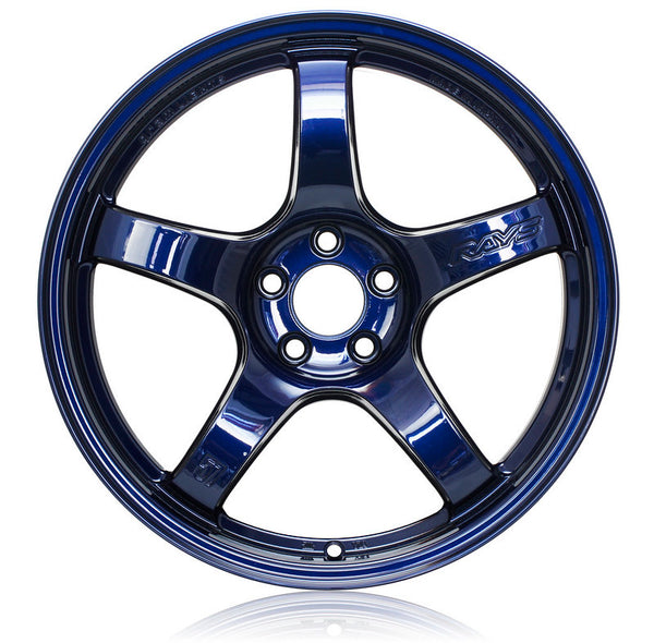 Gram Lights 57CR 19x10.5 +35 5x112 Eternal Blue Pearl Wheel (Special Order) - Bull Strap