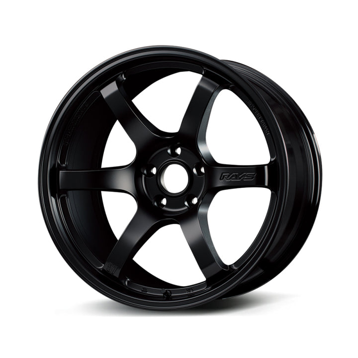 Gram Lights 57DR 19x10.5 +35 5-112 Semi Gloss Black Wheel - Bull Strap
