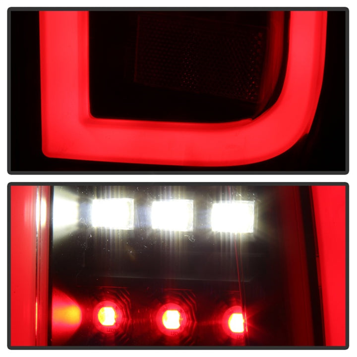 Spyder 15-17 GMC Yukon LED Tail Lights - Black (ALT-YD-GY15-LED-BK) - Bull Strap
