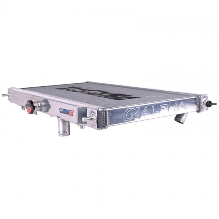 Skunk2 Alpha Series 88-91 Honda CRX/Civic Radiator (Full Size) (Dual Core) (Manual Trans.) - Bull Strap
