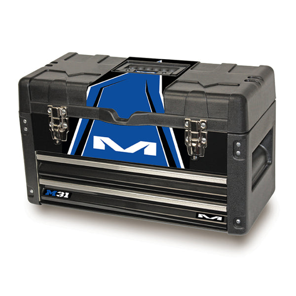 Matrix Concepts M31 Worx Tool Box - Blue - Bull Strap