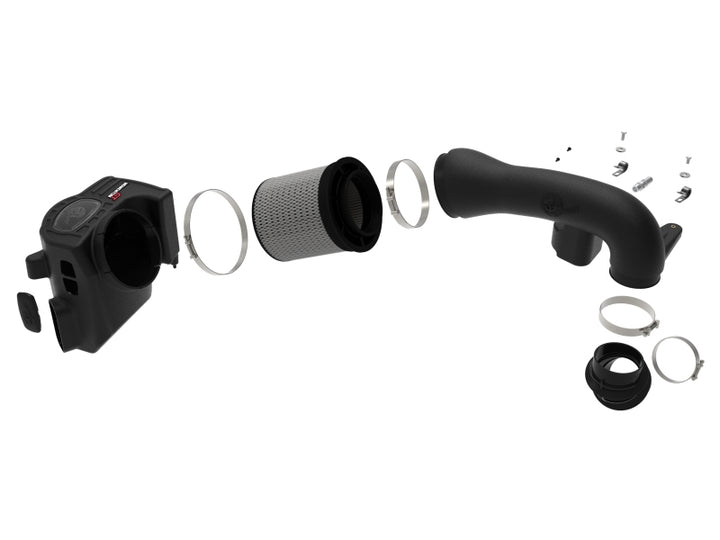 aFe  Momentum Cold Air Intake System w/Pro Dry S Filter 20 GM 2500/3500HD 2020 V8 6.6L - Bull Strap
