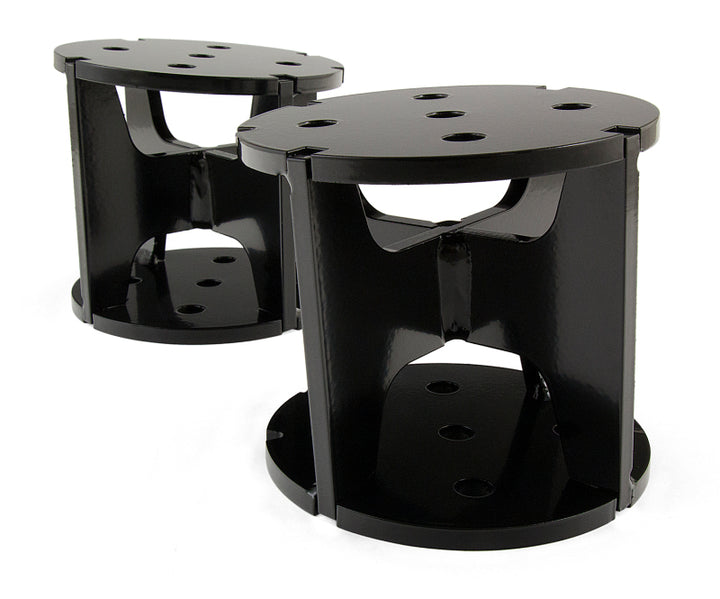 Air Lift Universal Angled Air Spring Spacer - 4in Lift - Bull Strap