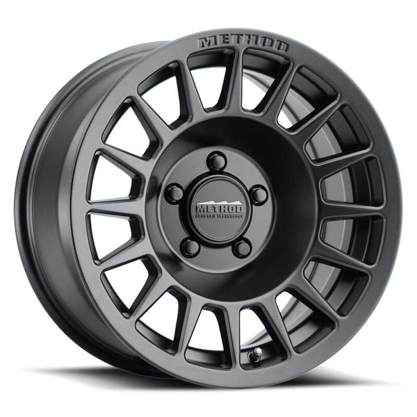 Method MR707 Bead Grip 18x8.5 38mm Offset 5x4.5 BP 73mm CB 6.2in BS Matte Black Wheel - Bull Strap