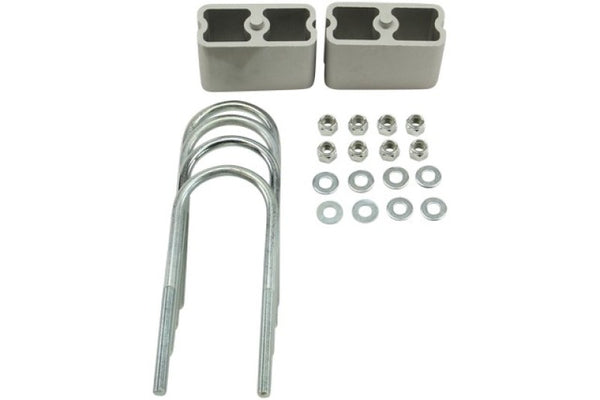 Belltech LOWERING BLOCK KIT 3inch WITH 2 DEGREE ANGLE - Bull Strap