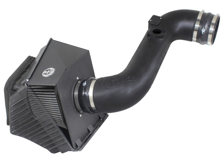 aFe Magnum FORCE Stage-2 Pro DRY S Intake System 11-15 GM Diesel Trucks V8 6.6L (td) LML - Bull Strap