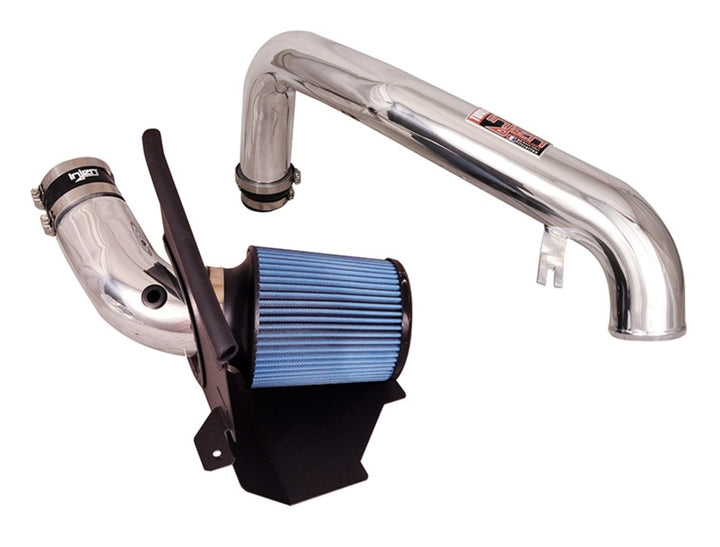 Injen 15-18 Ford Focus ST 2.0L (t) 4cyl Polished Short Ram Intake w/MR Tech & Heat Shield - Bull Strap