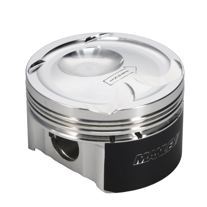 Manley Ford 2.3L EcoBoost 87.5mm STD Size Bore 9.5:1 Dish Extreme Duty Piston Set - Bull Strap