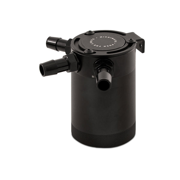 Mishimoto Compact Baffled Oil Catch Can - 3-Port - Bull Strap
