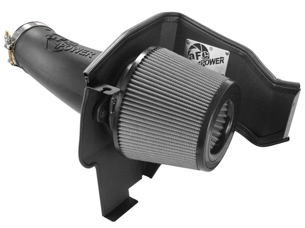 aFe MagnumFORCE Intake Stage-2 Pro DRY S 11-12 Dodge Challenger/Charger/Chrysler 300, SRT8 V8 6.4L - Bull Strap