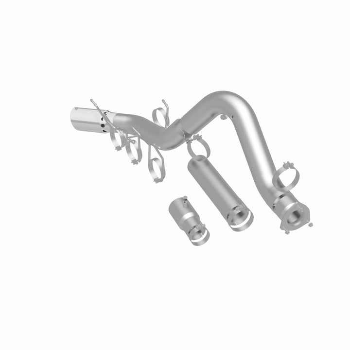 MagnaFlow 2024+ Chevy Silverado 2500HD/3500HD Pro Series Filter-Back Performance Exhaust - Bull Strap