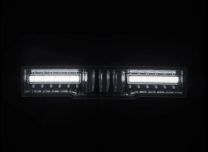 AlphaRex 21-24 Toyota GR86 / 21-24 Subaru BRZ NOVA-Series Prismatic LED Fourth Brake Light - Chrome - Bull Strap