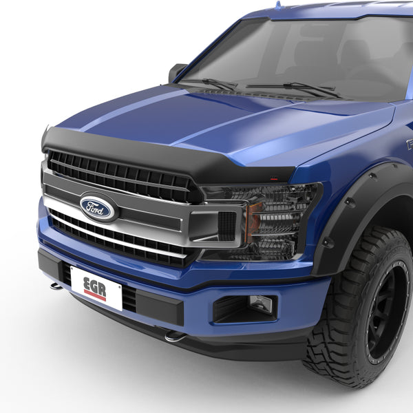 EGR 15+ Ford F150 Superguard Hood Shield - Matte (303475) - Bull Strap