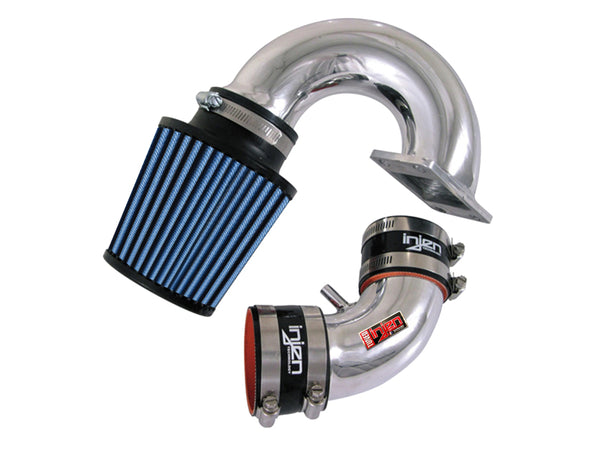 Injen 84-87 Corolla Sport GTS 1.6L (Fuel Injected) Polished Short Ram Intake - Bull Strap