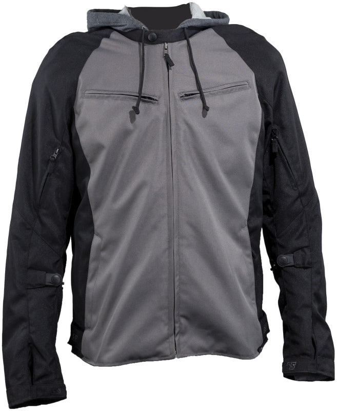 Speed and Strength Off The Chain 3.0 Textile Jacket Charcoal - XL - Bull Strap
