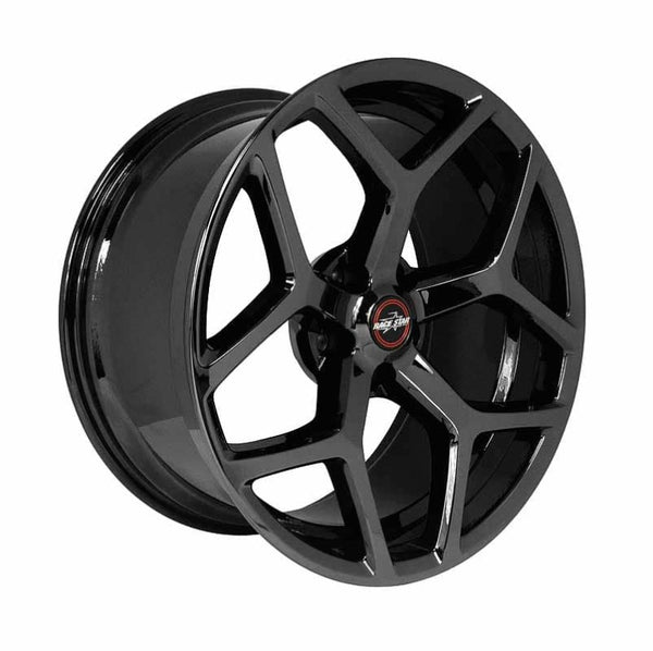 Race Star 95 Recluse 17x10.5 5x120 BC 7.00 BS 32.0 Offset - Gloss Black Wheel - Bull Strap