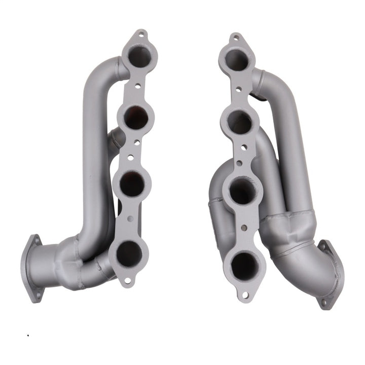 BBK 10-15 Camaro LS3 L99 Shorty Tuned Length Exhaust Headers - 1-3/4 Titanium Ceramic - Bull Strap