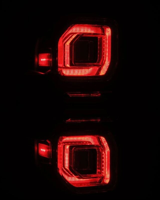 AlphaRex 21-24 Ford Bronco (Excl. Raptor) Nova-Series LED Tail Lights - Black - Bull Strap