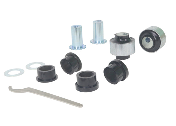 Whiteline 02-06 Acura RSX / 00-10 Honda Civic Front Lower Control Arm Inner Bushing Kit - Bull Strap