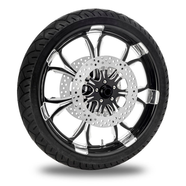 Performance Machine 23x3.5 Forged Wheel Paramount  - Contrast Cut Platinum - Bull Strap