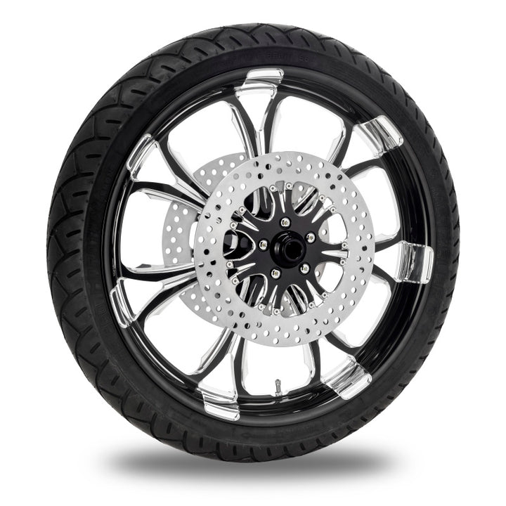 Performance Machine 23x3.5 Forged Wheel Paramount  - Contrast Cut Platinum - Bull Strap