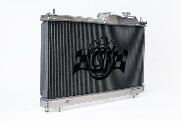 CSF 14-18 Subaru Forester High-Performance All-Aluminum Radiator - Bull Strap