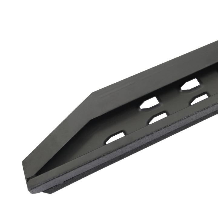 Go Rhino RB20 Slim Running Boards - Universal 80in. - Tex. Blk - Bull Strap