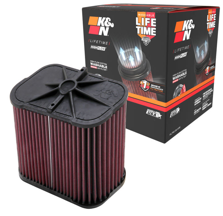 K&N 08-11 BMW M3 4.0L V8 Drop In Air Filter - Bull Strap