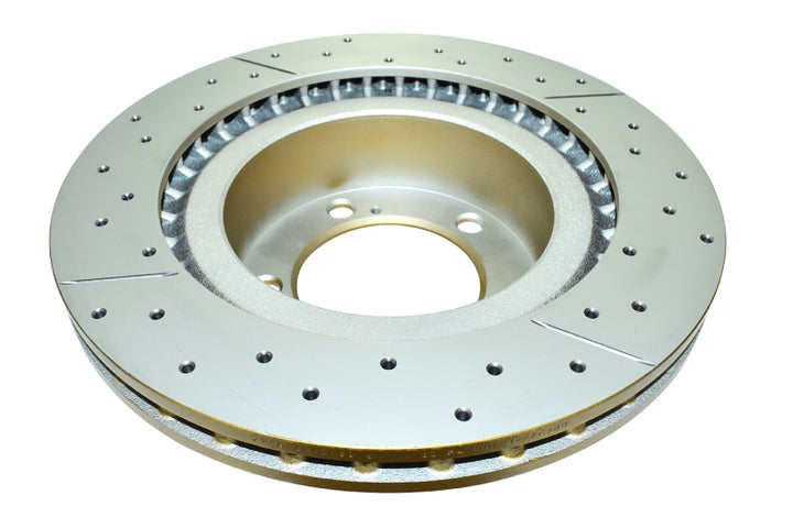 DBA 08-21 Lexus LX570 Front Drilled & Slotted Street Series Rotor - Bull Strap