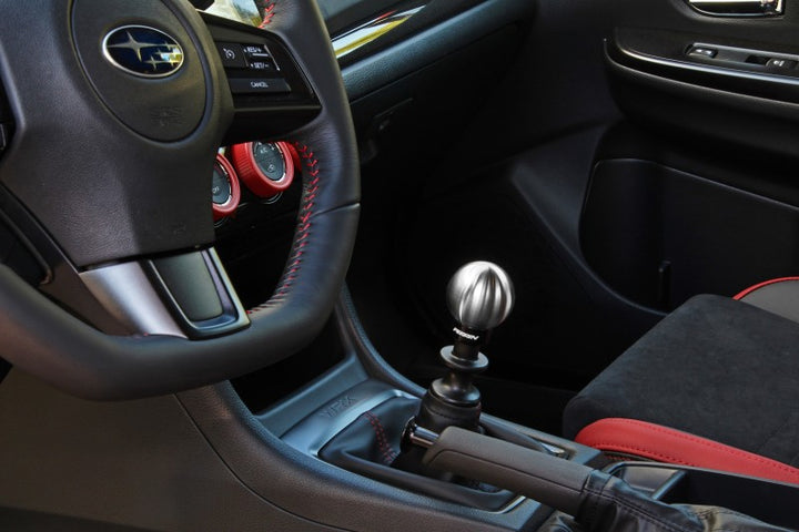 PERRIN 22-25 Subaru WRX / 18-23 Crosstrek / 13-17 Legacy (Manual) SS Shift Knob - Ball Style - Bull Strap