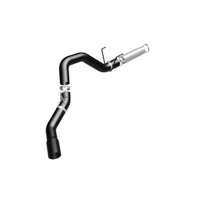 MagnaFlow 2020 Dodge Ram 3500 6.7L DPF-Back Black 5in Single Passenger Side Rear Exit - Bull Strap