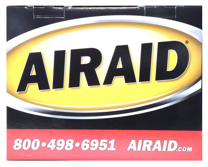 Airaid 01-04 Corvette C5 CAD Intake System w/ Tube (Oiled / Red Media) - Bull Strap
